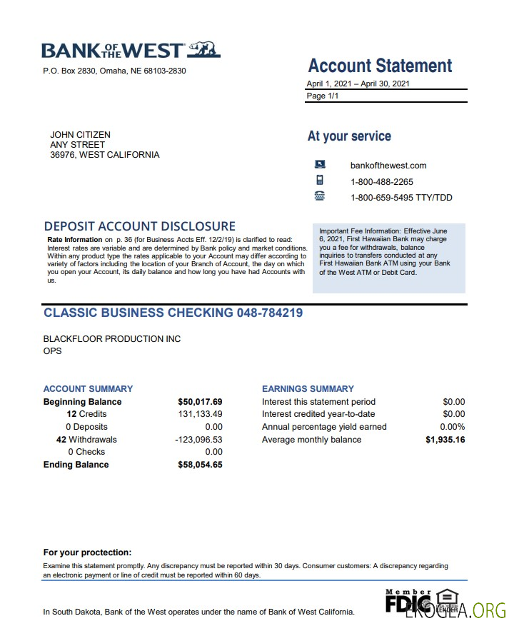 Banque des États Unis de Cisjordanie excel pdf